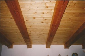 Drevený strop